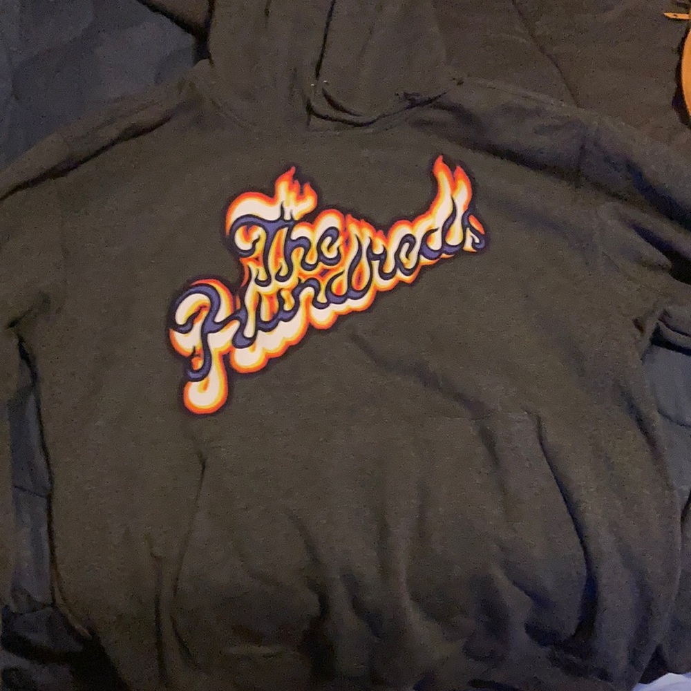 The Hundreds Flame Slant Hoodie (Grey)